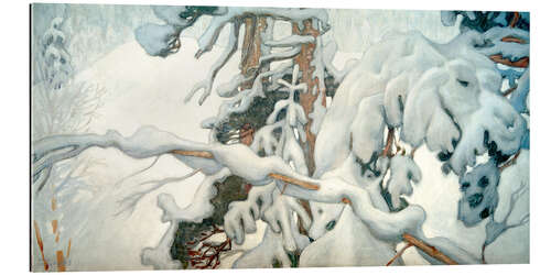 Galleriprint Winter (study for the Juselius Mausoleum frescoes)