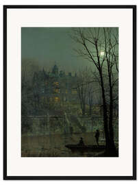 Gerahmter Kunstdruck Knostrop Old Hall, Leeds