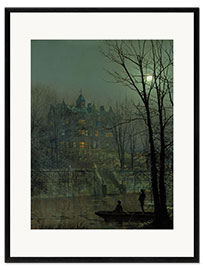Ingelijste kunstdruk Knostrop Old Hall, Leeds