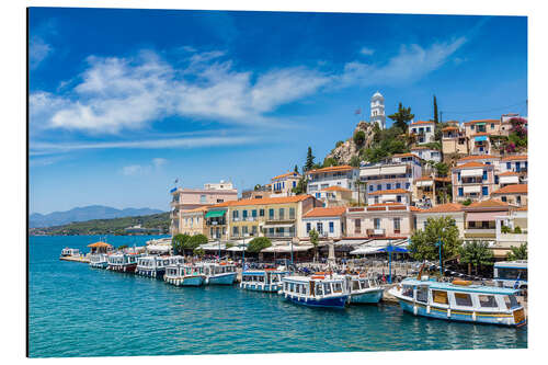 Alumiinitaulu Poros Island on a summer day