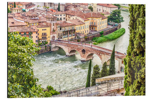 Obraz na aluminium Ponte di Pietra above the Adige River in Verona
