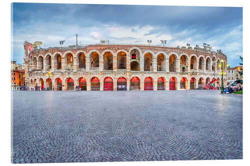 Acrylic print Arena of Verona