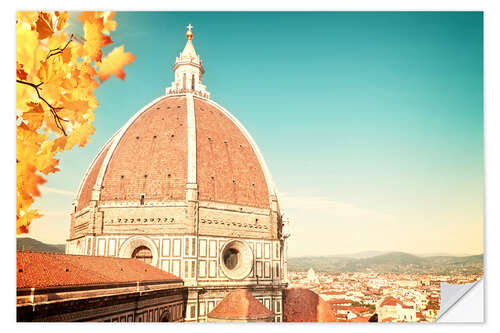 Wall sticker Dome of Santa Maria del Fiore, Florence