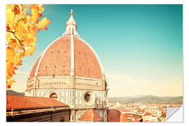 Wall sticker Dome of Santa Maria del Fiore, Florence