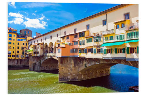 PVC-tavla Ponte Vecchio, Florence