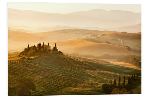 PVC-taulu Tuscan landscape