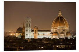 Obraz na aluminium Cathedral of Florence at night