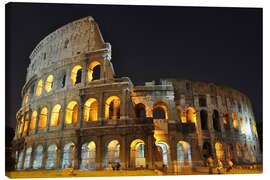 Stampa su tela  Colosseo a Roma