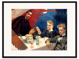 Gerahmter Kunstdruck Symposium