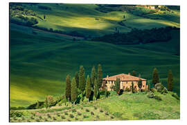 Aluminiumtavla House in Tuscany