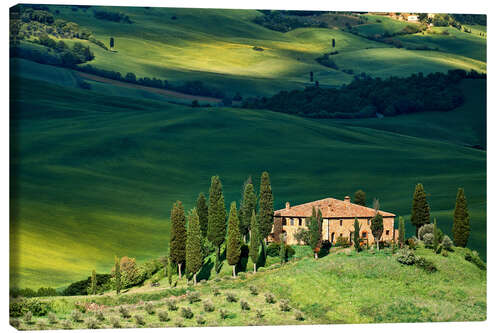 Tableau sur toile Maison en Toscane