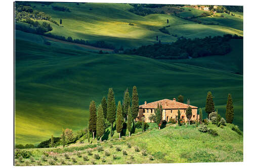 Stampa su plexi-alluminio House in Tuscany