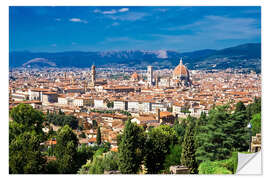 Selvklebende plakat Florence