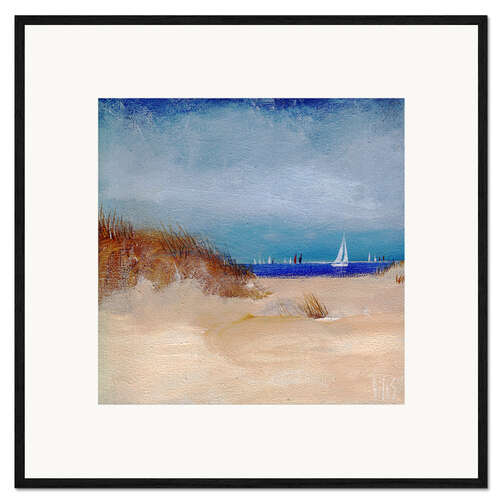 Impresión de arte enmarcada Sylt IX
