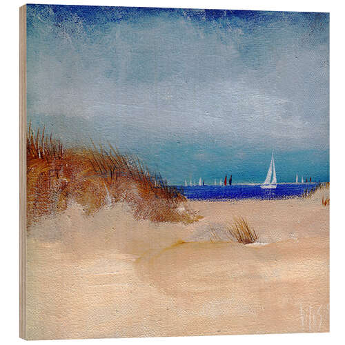 Wood print Sylt IX