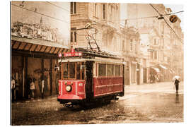 Tableau en plexi-alu Avenue Istiklal, Istanbul