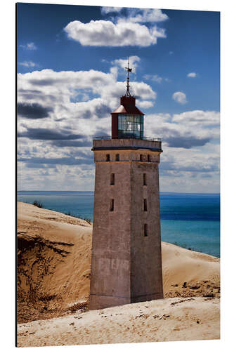 Aluminium print Danish Lighthouse