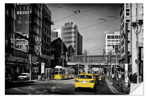 Naklejka na ścianę Berlin Friedrichstrasse