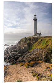 Foam board print Pigeon Point Lighthouse