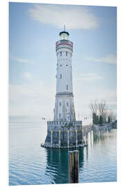 Tableau en PVC Joli phare de Lindau