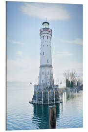 Magnettafel schöner Leuchtturm in Lindau