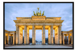 Gerahmter Kunstdruck Brandenburger Tor in Berlin