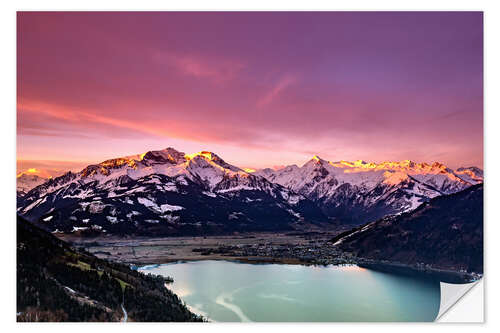 Naklejka na ścianę Kitzsteinhorn sunrise