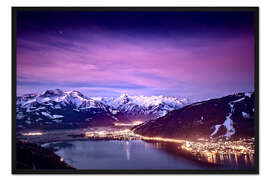 Gerahmter Kunstdruck Zell am See   Kaprun