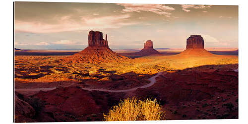 Gallery Print Monument Valley Gold