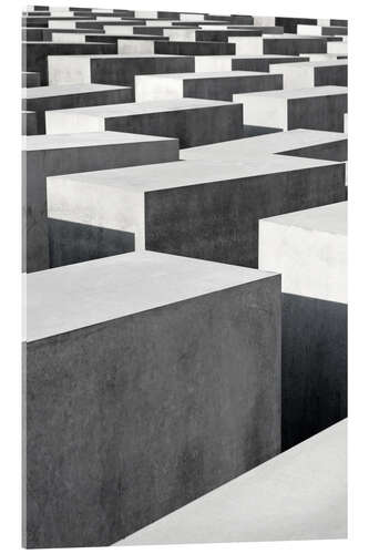 Acrylic print Holocaust Memorial in Berlin