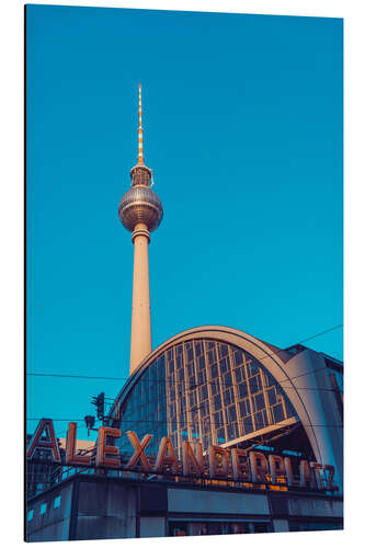 Obraz na aluminium Railroad station Alexanderplatz