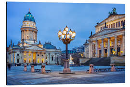 Magnettafel Gendarmenmarkt mit Straßenlaterne