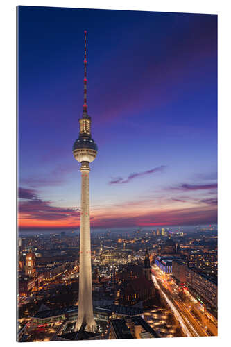 Gallery print Berlin TV Tower at night