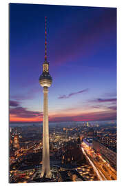 Gallery print Berlin TV Tower at night