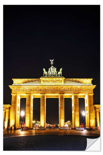 Vinilo para la pared Brandenburg gate (Brandenburger Tor) in Berlin