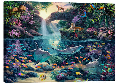 Tableau sur toile 24177 Jungle Paradise