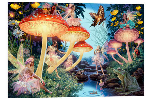 Stampa su PVC 23979 Toadstool Brook Hidden Object