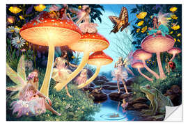 Vinilo para la pared 23979 Toadstool Brook Hidden Object