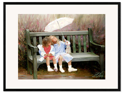 Framed art print Summer Thunder