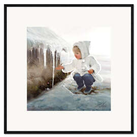 Gerahmter Kunstdruck Winter Wunder