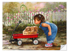 Wall sticker Just for Me - Donald Zolan