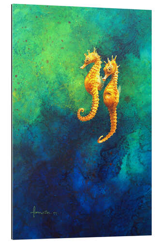 Gallery print Sea horses