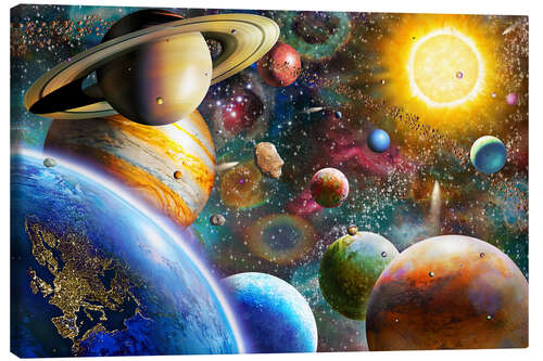 Canvas print Fantastic space