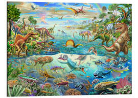 Magnettafel Prähistorisches Paradies