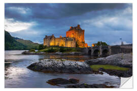 Vinilo para la pared Eilean Donan Castle, Scotland I