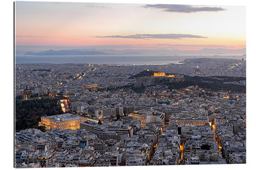 Gallery print Athens at night