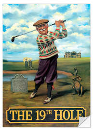 Sticker mural The 19th Hole