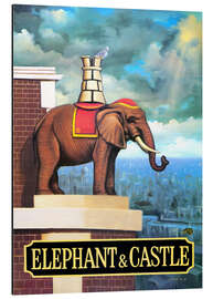 Alubild Elefantenschloss - Peter Green's Pub Signs Collection