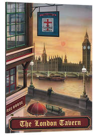 Quadro em alumínio The London Tavern - Peter Green's Pub Signs Collection
