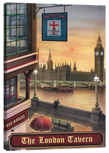 Canvas print The London Tavern